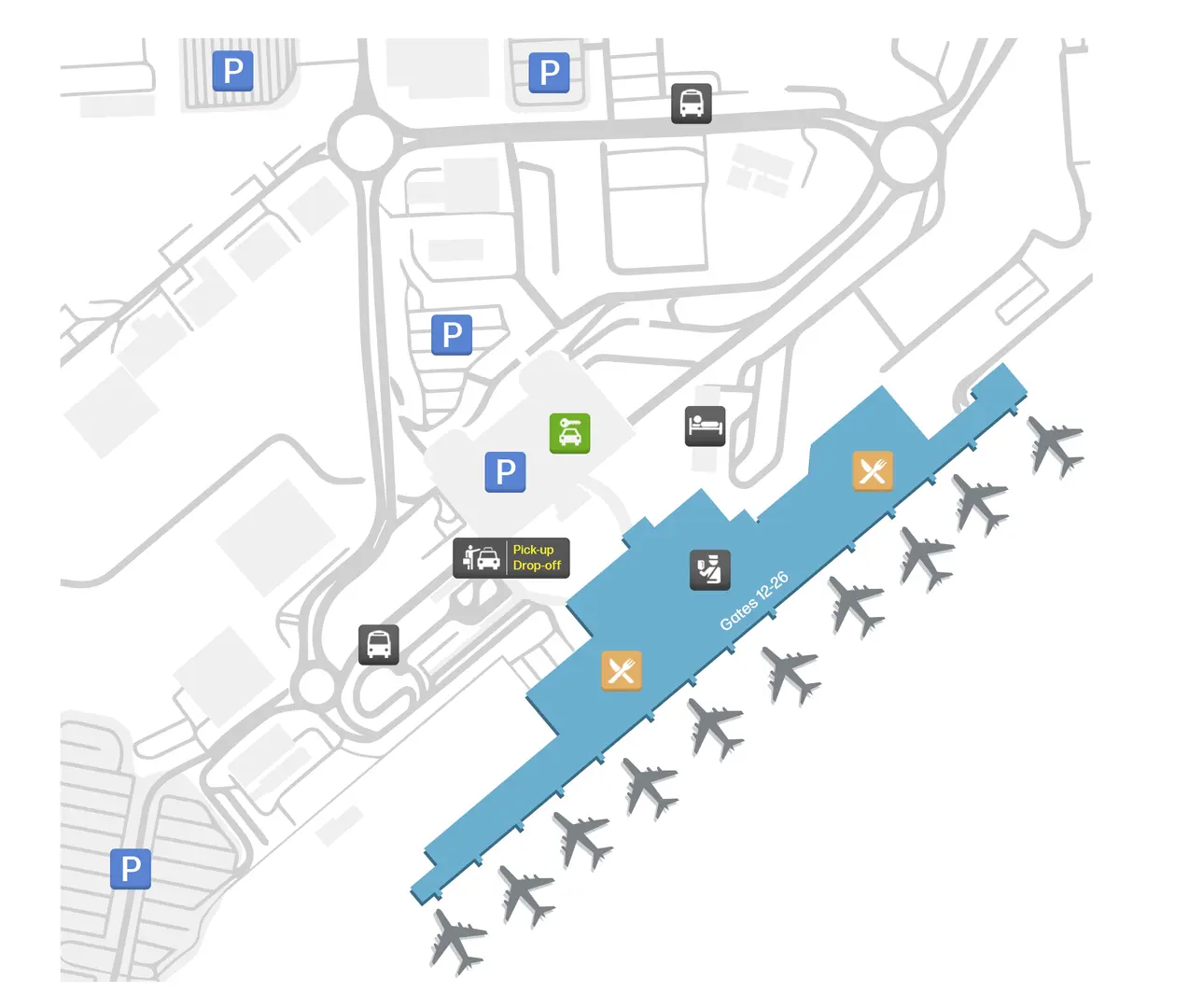 Adelaide Airport Map and Terminal Guides