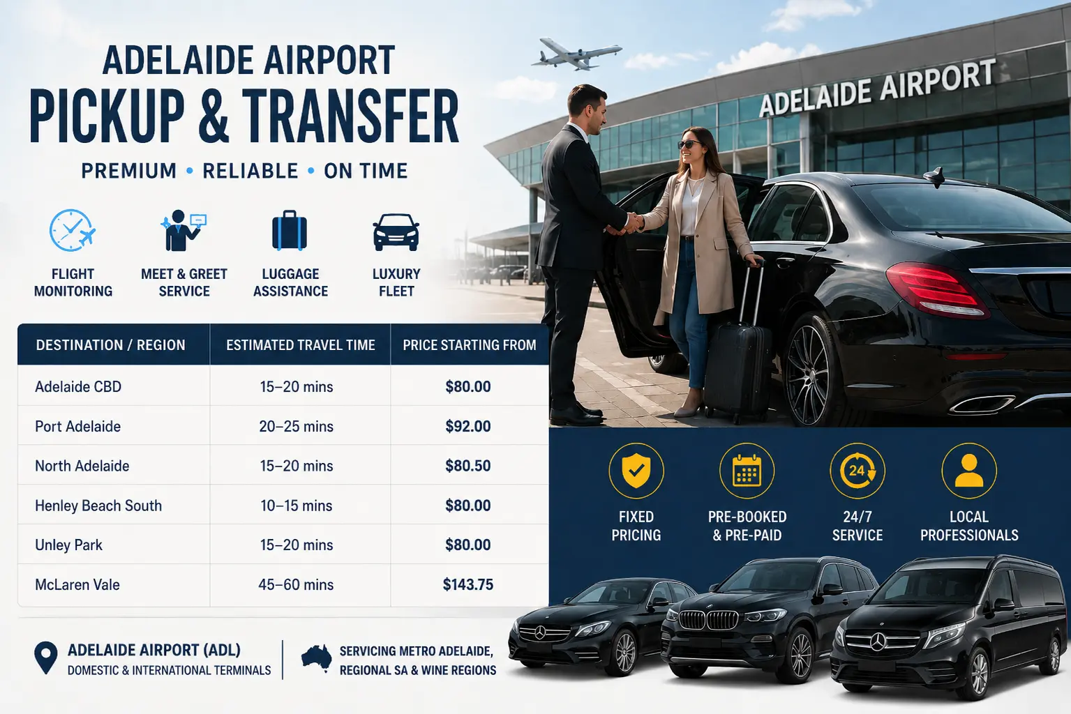 Adelaide Airport Transfers