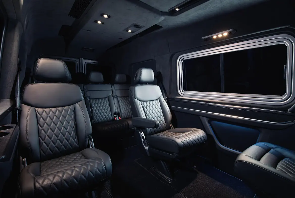 Luxury Mercedes Sprinter Interior