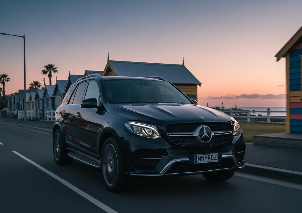 MNMRiDEZ luxury chauffeur  providing executive airport transfer from Brighton to Melbourne Airport