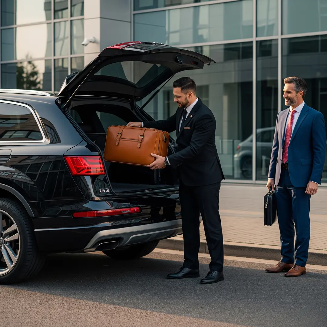 Melbourne airport corporate transfers with luggage assistance