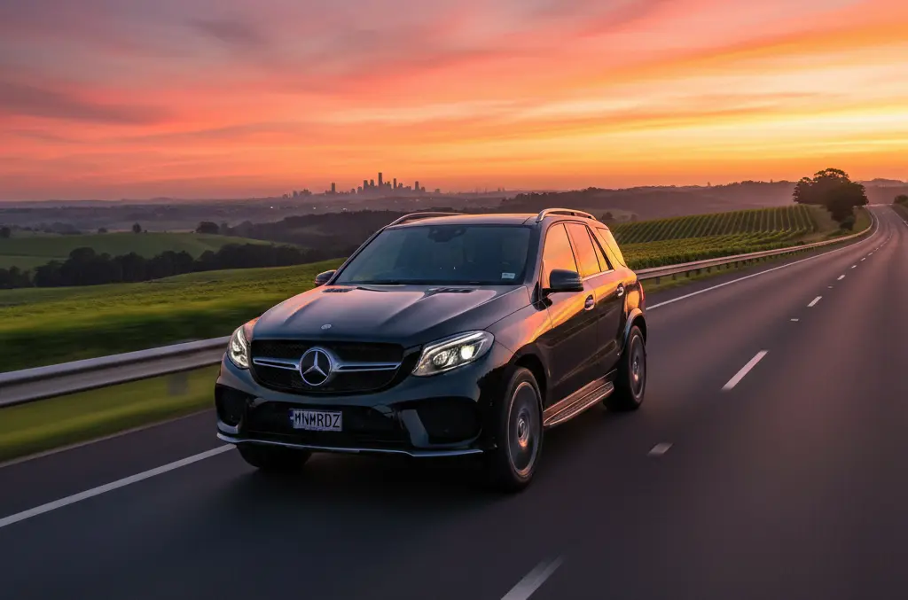 Private airport transfer from Frankston to Melbourne Airport with MNMRiDEZ Chauffeur