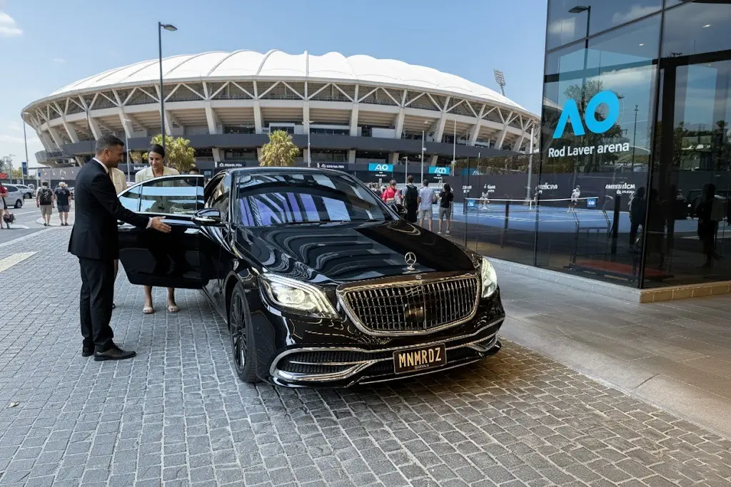 Rod Laver Arena private chauffeur transfers