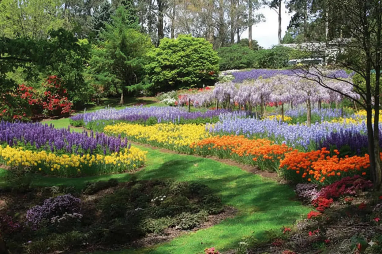 Dandenong Ranges Botanic Garden in Olinda
