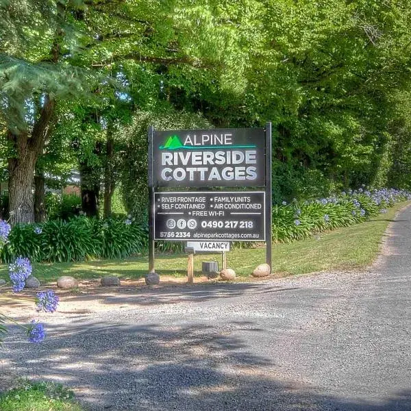 Alpine Riverside Cottages to Melbourne Airport premium and luxurious chauffeur service