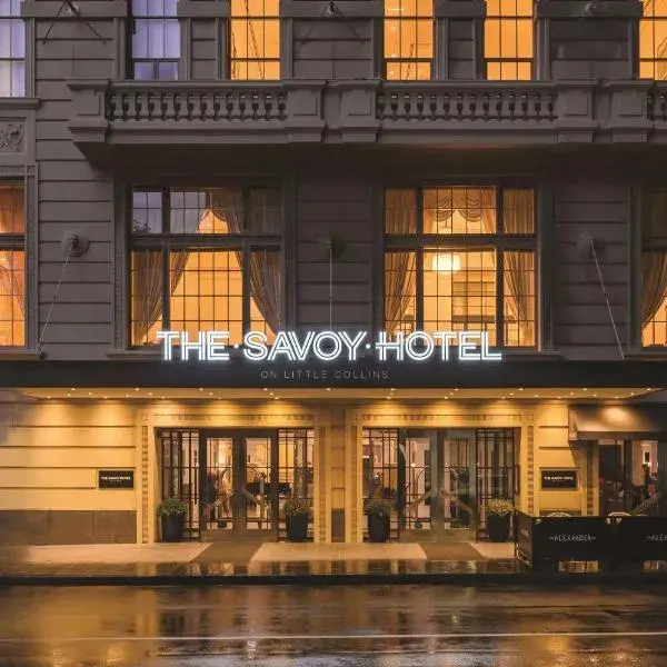 The Savoy Hotel on Little Collins Melbourne to Melbourne Airport premium and luxurious chauffeur service