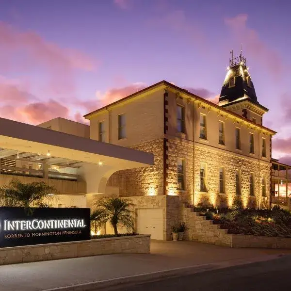 InterContinental Sorrento Mornington Peninsula to Melbourne Airport premium and luxurious chauffeur service