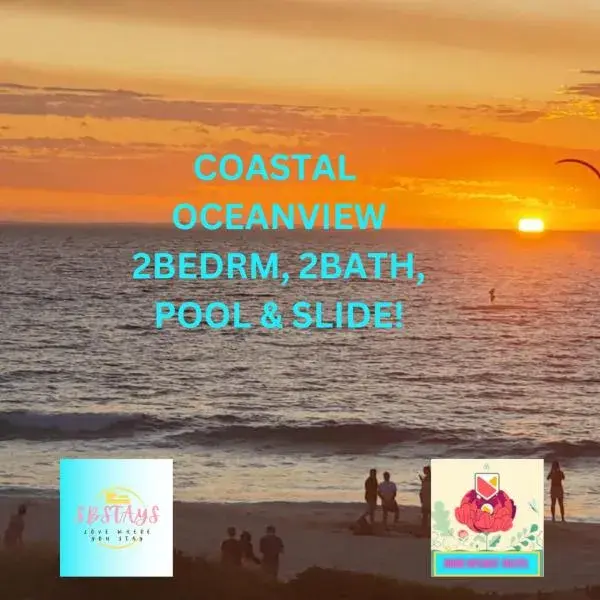 Coastal Oceanview 2bedrm 2bath Pool & Slide! to Perth Airport (PER) premium and luxurious chauffeur service