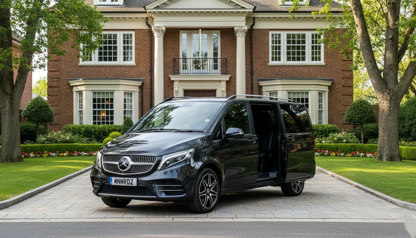 mercedes benz v class for airport transfers