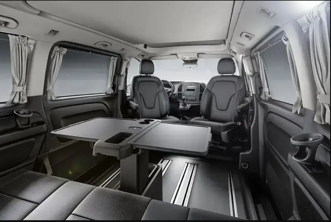 mercedes benz v class spacious interior