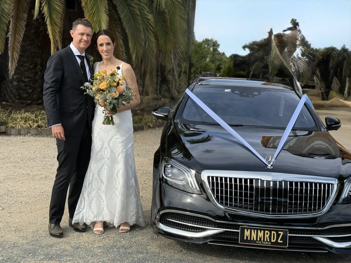 luxury car hire melbourne wedding
